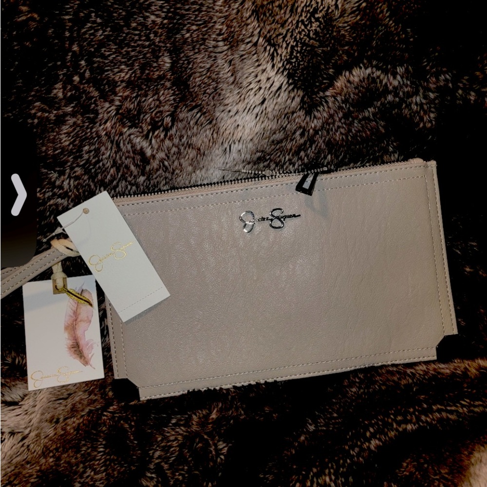 Jessica Simpson wristlet medium new